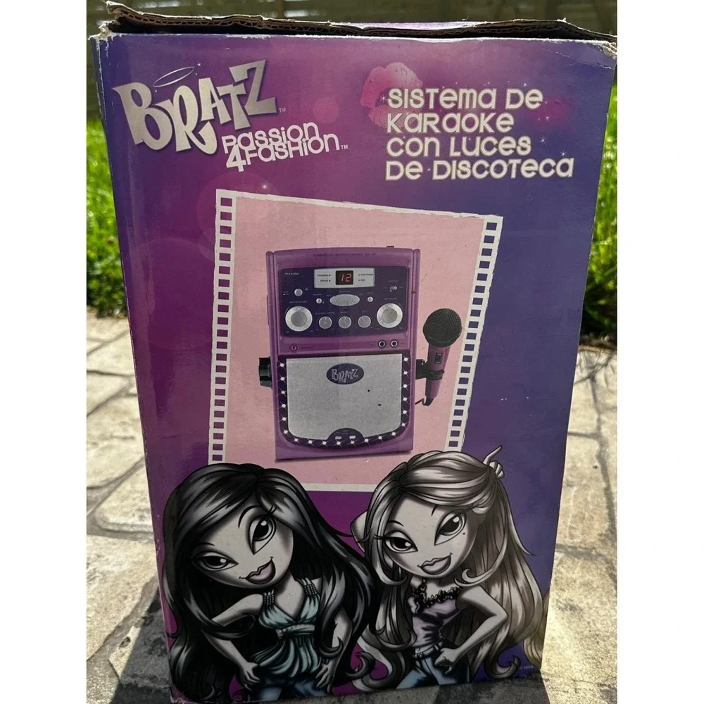 Y2K Bratz CD & Karaoke System Purple Model SMB-564 - No Microphone - NEW IN BOX